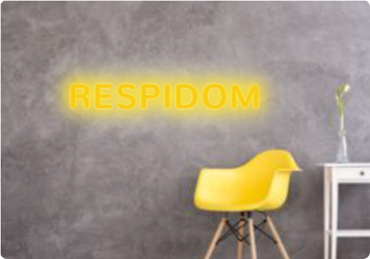 Custom text: RESPIDOM